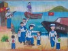 Phù Mỹ tổ chức vẽ tranh Thiếu nhi Phù Mỹ với biển, đảo Việt Nam
